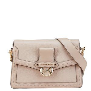 Michael Kors Jessie Pink Leather shoulder